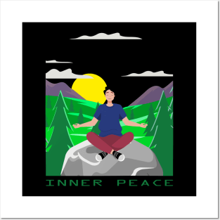 inner peace Posters and Art